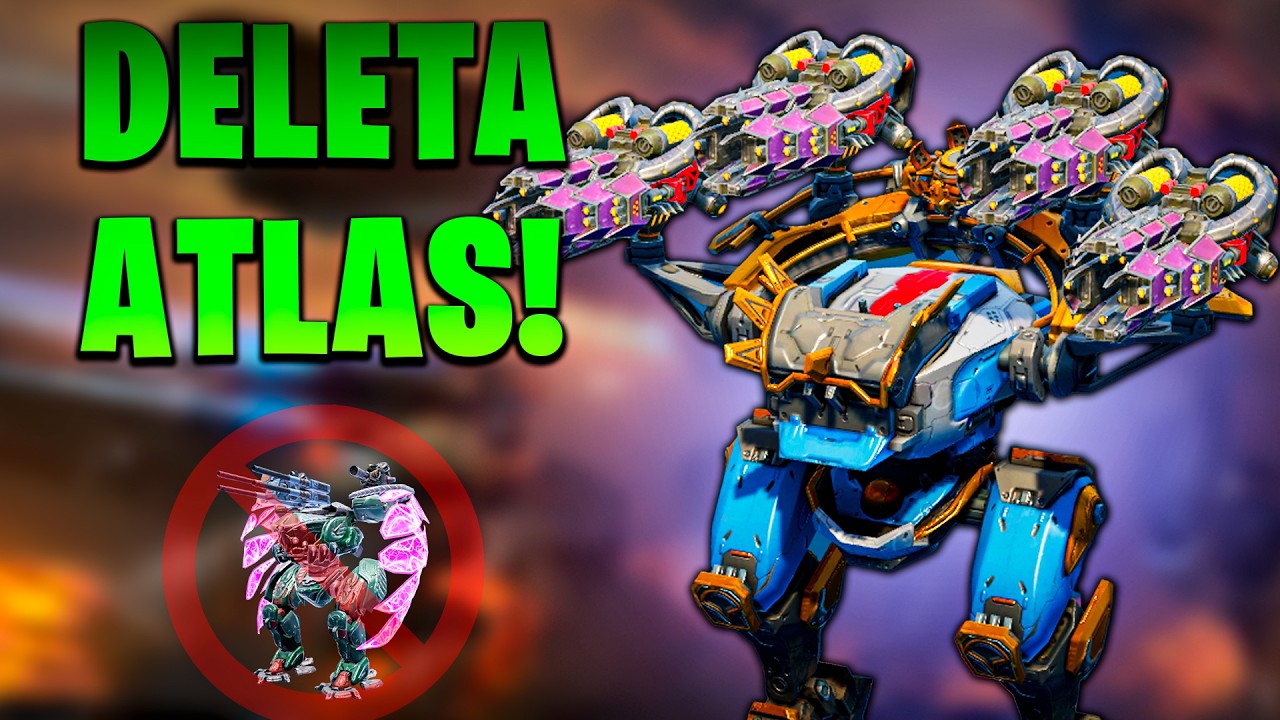 YOU WON'T BELIEVE WHAT THESE WEAPONS DO TO ATLAS! BAGLIORE INCINERATOR War Robots