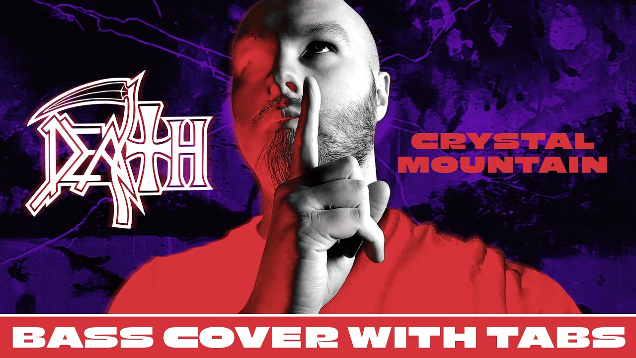 Death - Crystal Mountain (Bass Cover with Tabs)