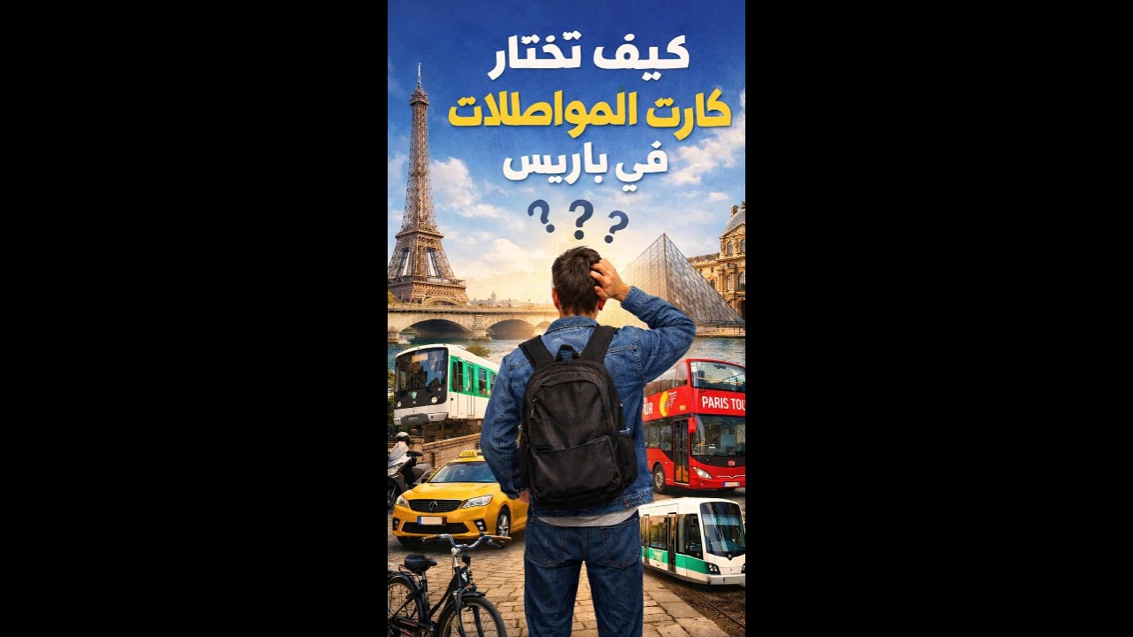 رايح باريس ومحتار تختار تذكرة المواصلات إزاي؟