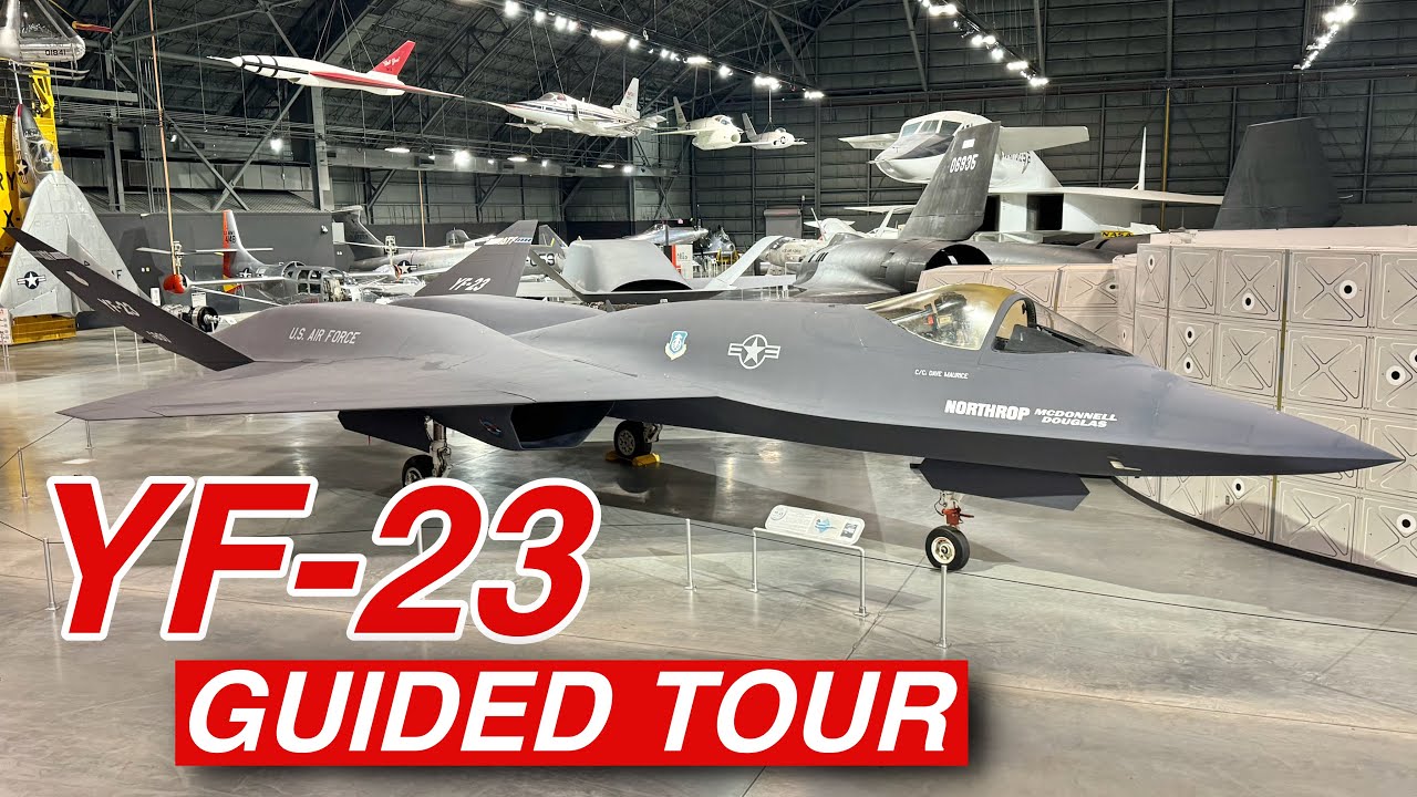 Экскурсия по Northrop YF-23 — лучшему истребителю, который никогда не строился?
