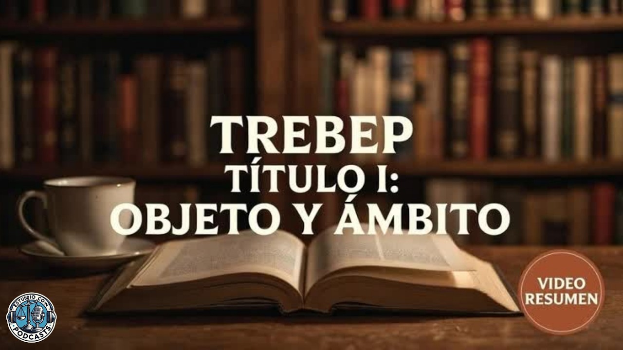 TREBEP TÍTULO I: Objeto y Ámbito | Resumen para Opositores (Art. 1-7) ☕
