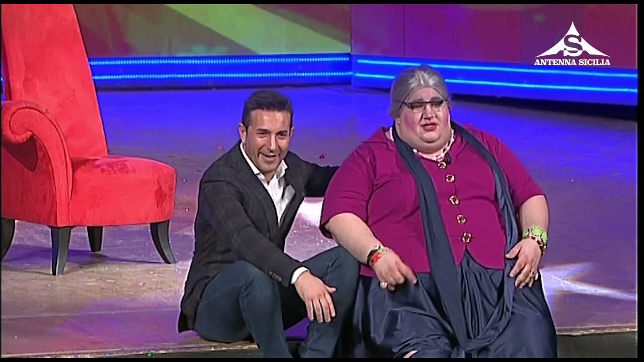 Cristiano Di Stefano e Carmelo Caccamo sul palco di Insieme (caduta) 07-03-2018