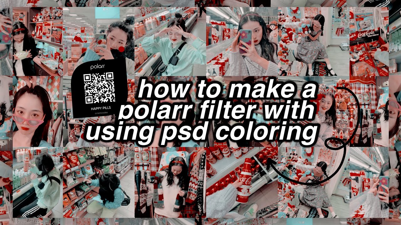making a polarr filter with using psd coloring &mdash; tutorial