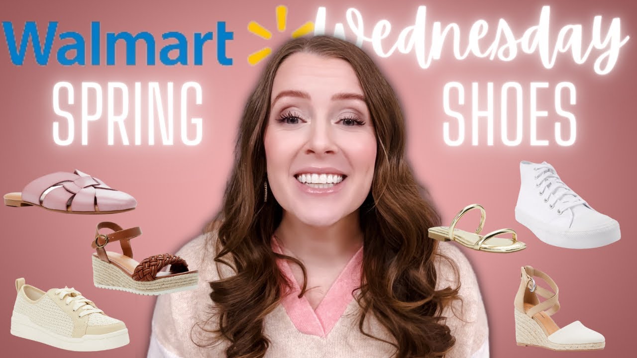 Walmart Wednesday: *HUGE* Shoe Haul! Sandals, Mules, Sneakers, and MORE! Affordable Fashion