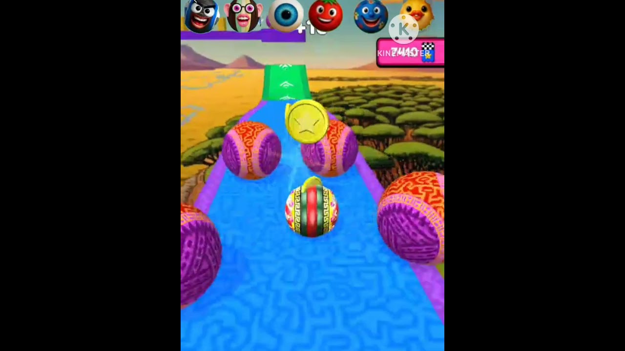 Going ball super fast Speedrun viral video long video game play hard level 5766