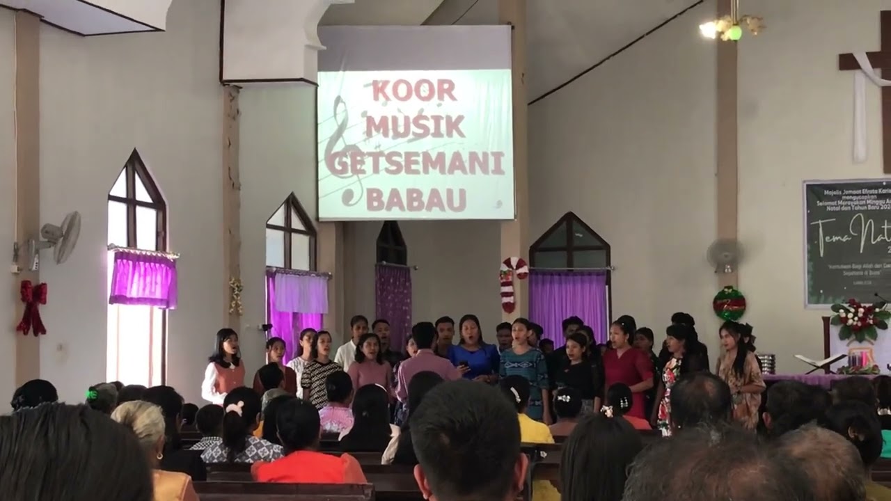 Tuhan kami Tidak Pantas||Paduan Suara Pemuda GETSEMANI BABAU