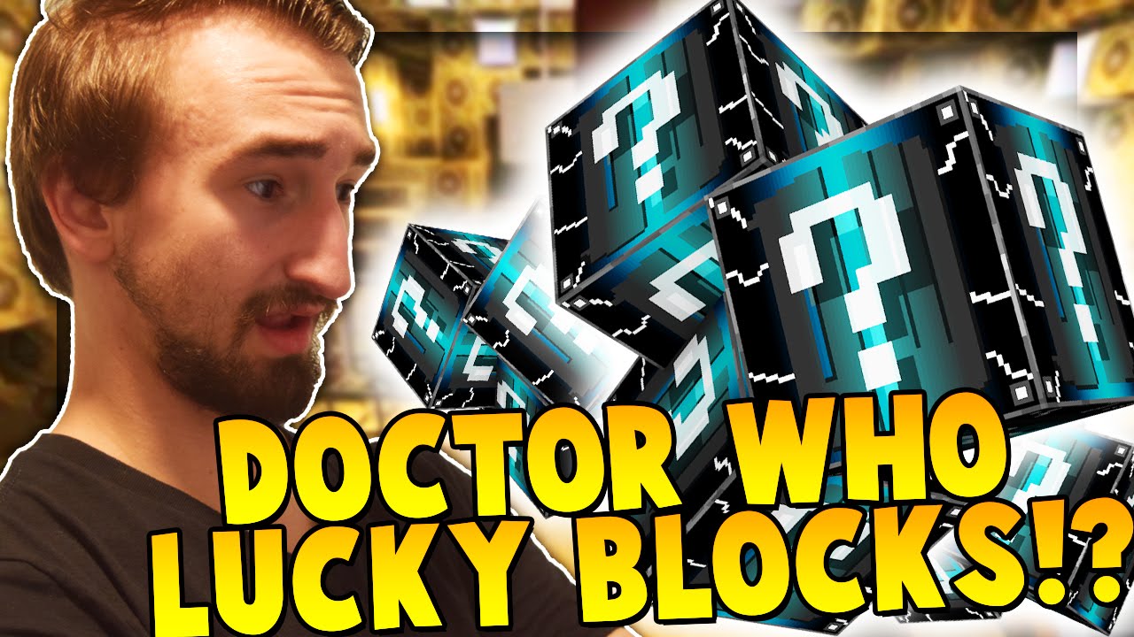 Doctor Who Lucky Block Mod Challenge | Minecraft - Lucky Block Mod | JeromeASF