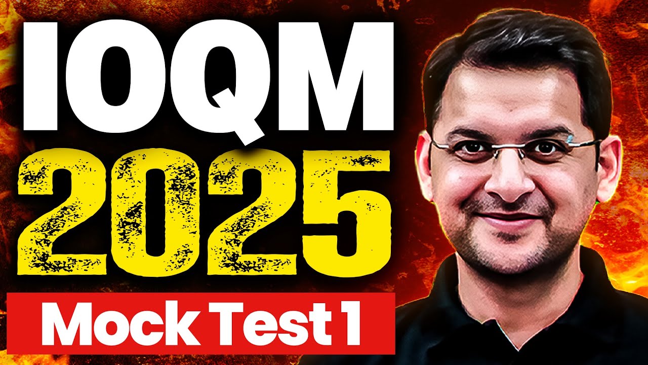 IOQM 2025 : Mock Test 1 | Math Olympiad Preparation | Abhay Sir | VOS
