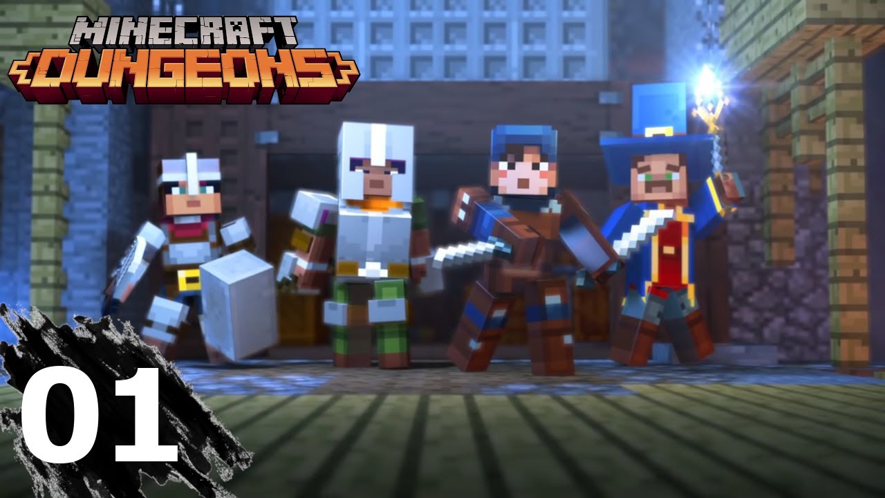 Kanciaste Diablo | 01 | Zagrajmy w Minecraft Dungeons ( Gameplay PL )