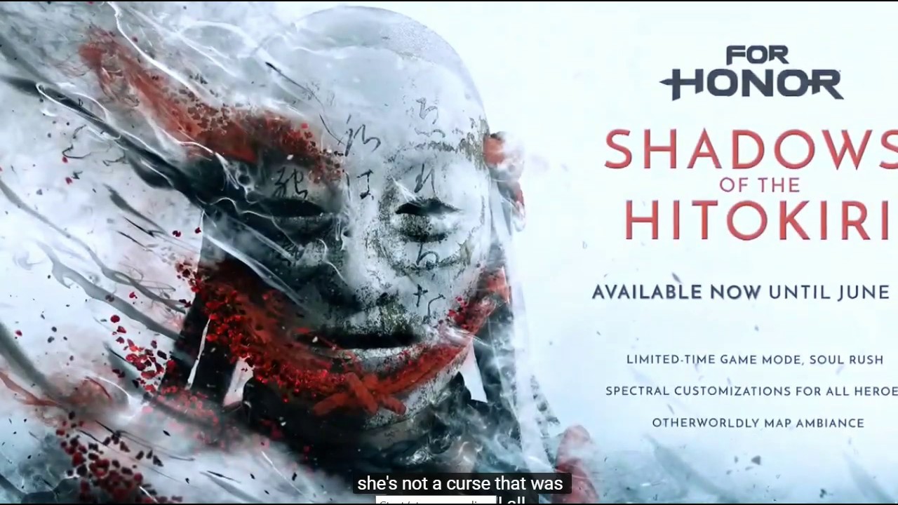 Ubisoft E3 2019: For Honor Shadows of Hitokiri