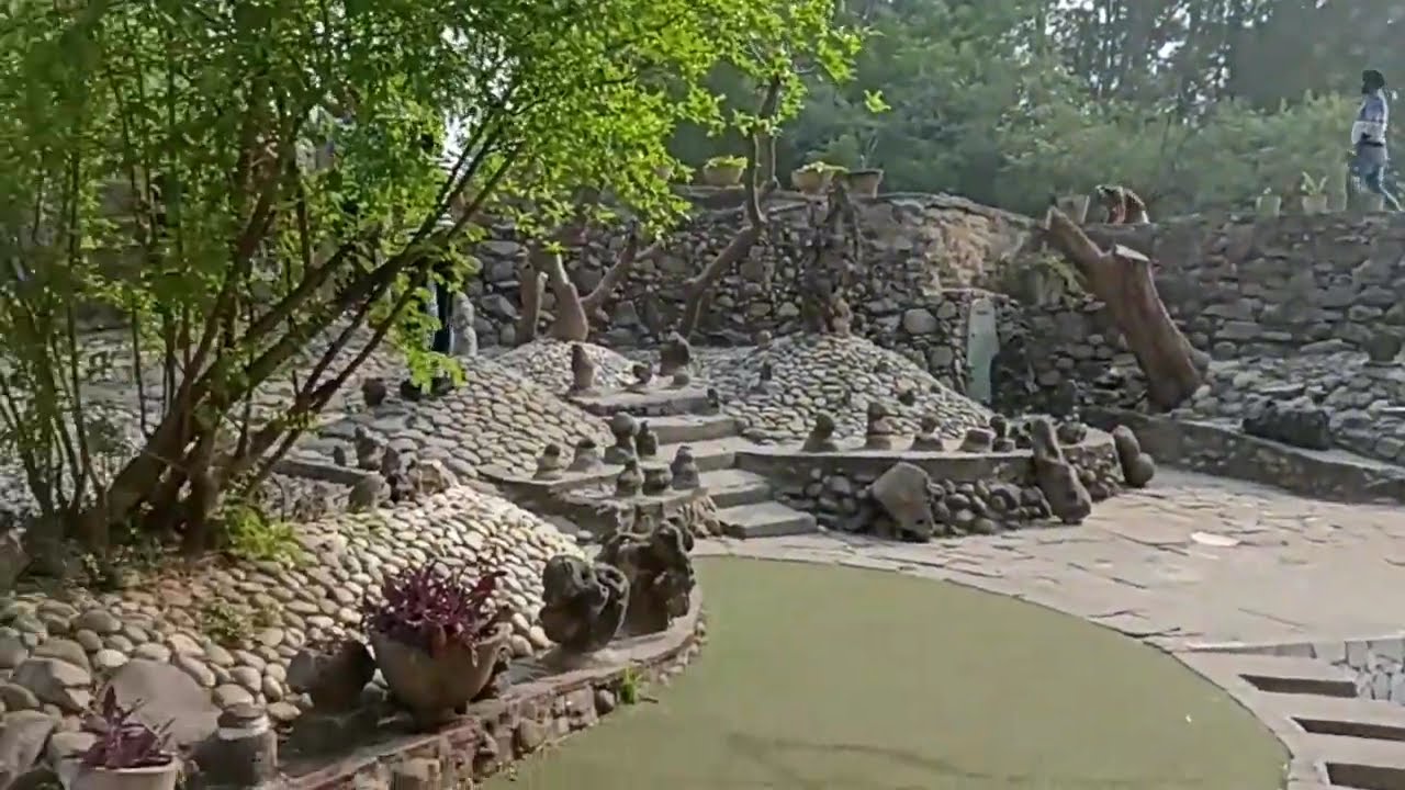 Entery point in rock garden chandi garh #rockgarden  #rockgardenchandigarh #rockgardens