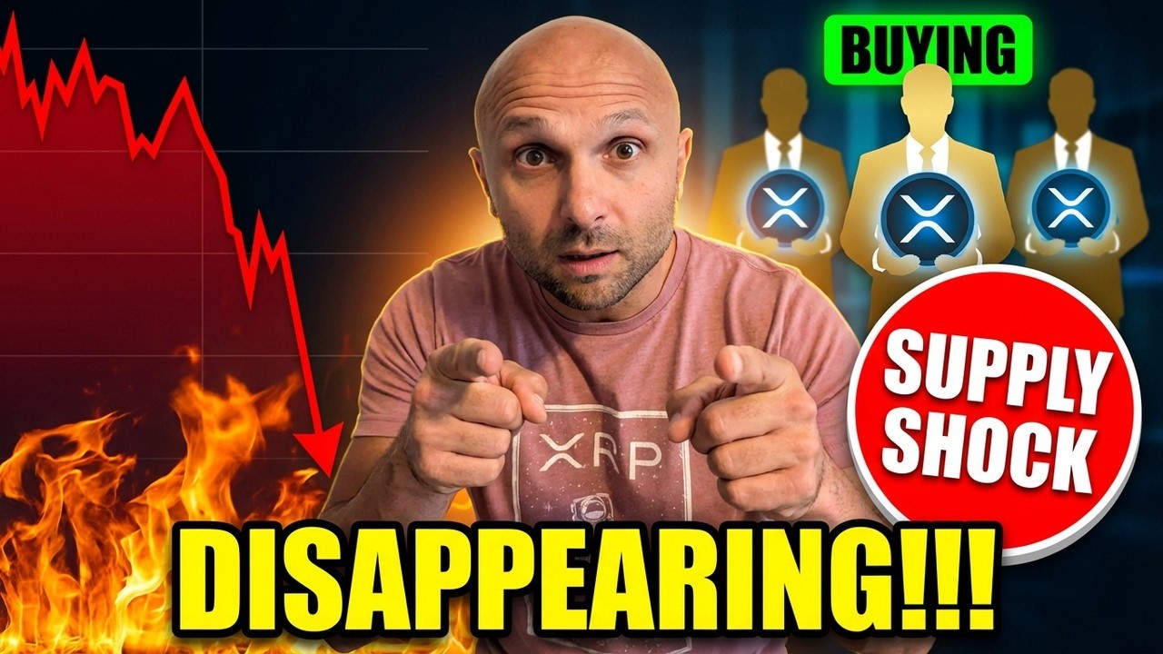 Новости Ripple XRP - Предложение XRP исчезает, и институции его скупают!!!