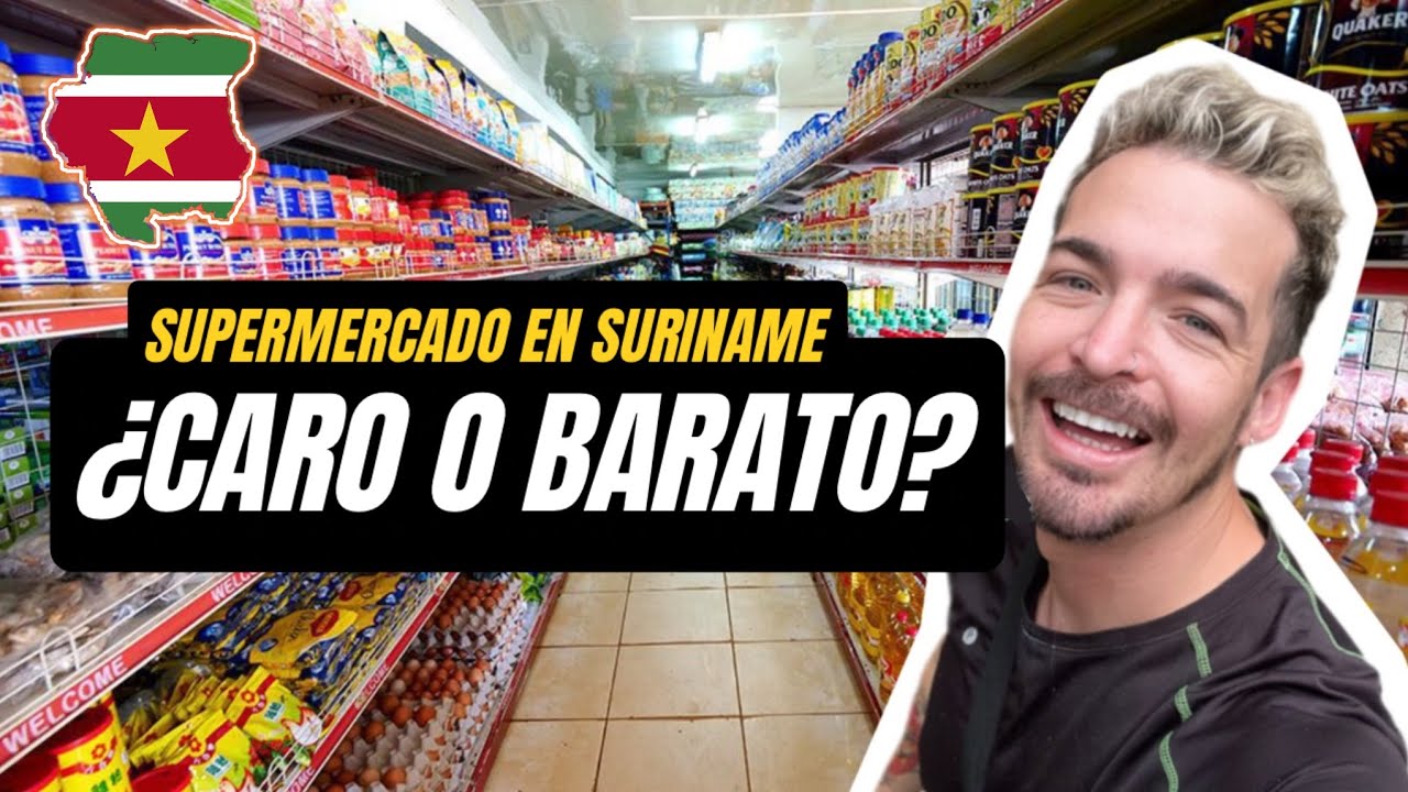 Así es un SUPERMERCADO de SURINAME 🇸🇷