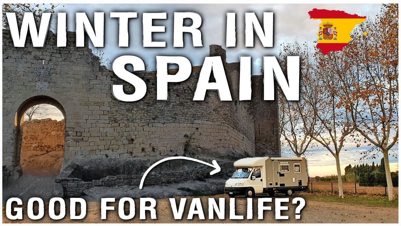 S23EP54 | SPAIN  Where Is Everyone? Catalonia Motorhome Trip (Winter In Spain)