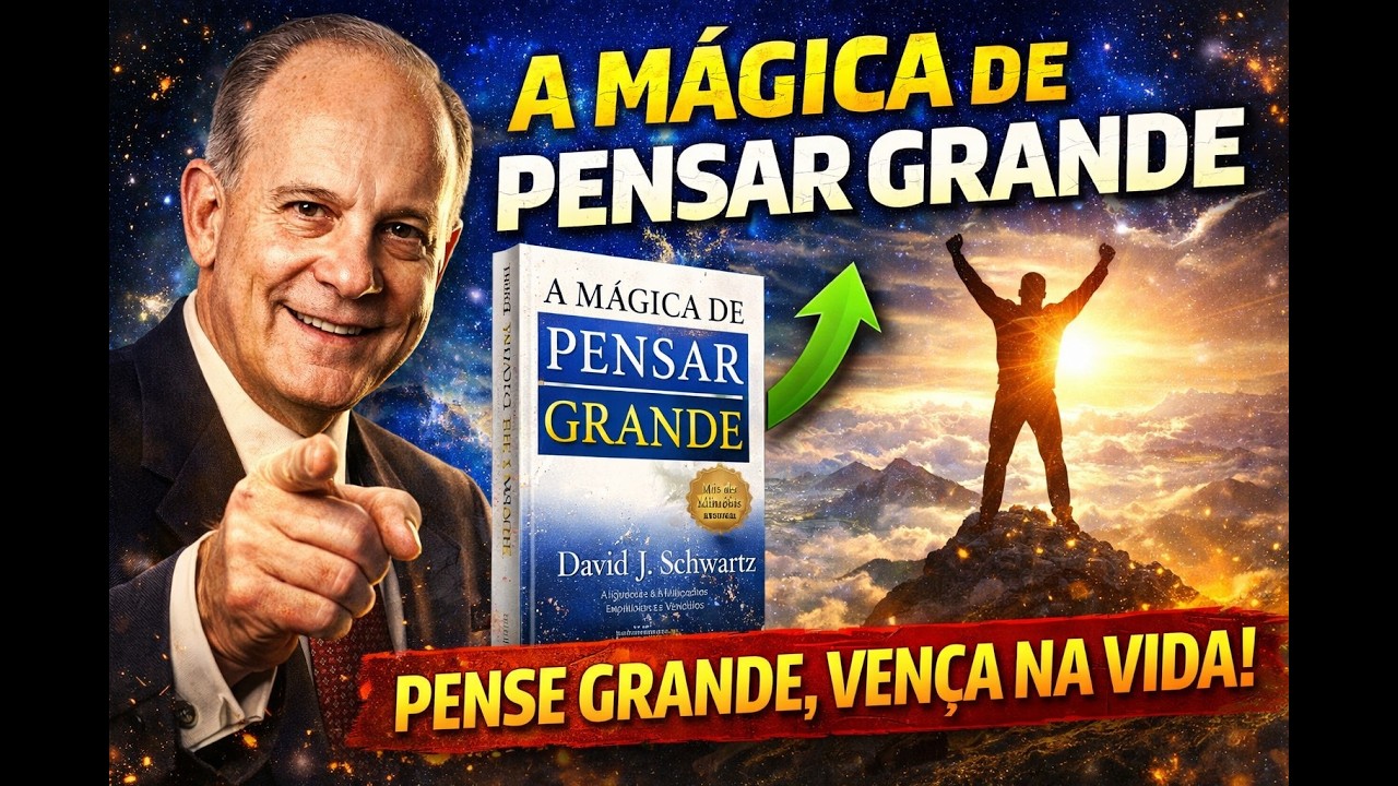 🚀 A MÁGICA DE PENSAR GRANDE   Como Expandir Sua Mente e Multiplicar Seus Resultados