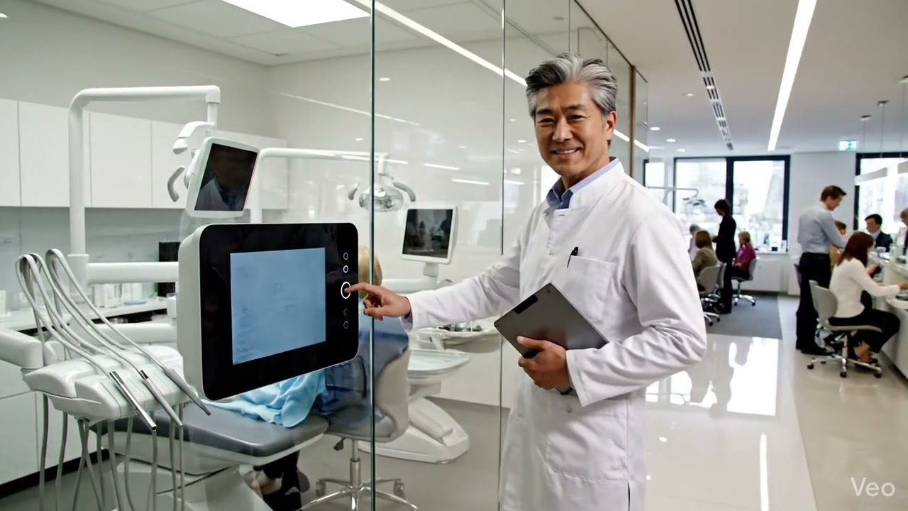 Schaltbare Folien für Zahnarztpraxen