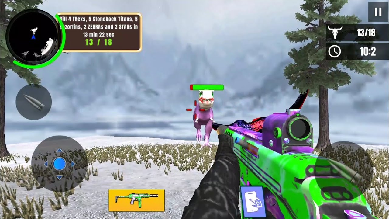 Wild Dino Hunting Zoo Hunter Beast Hunt Part 35 Amazing Game