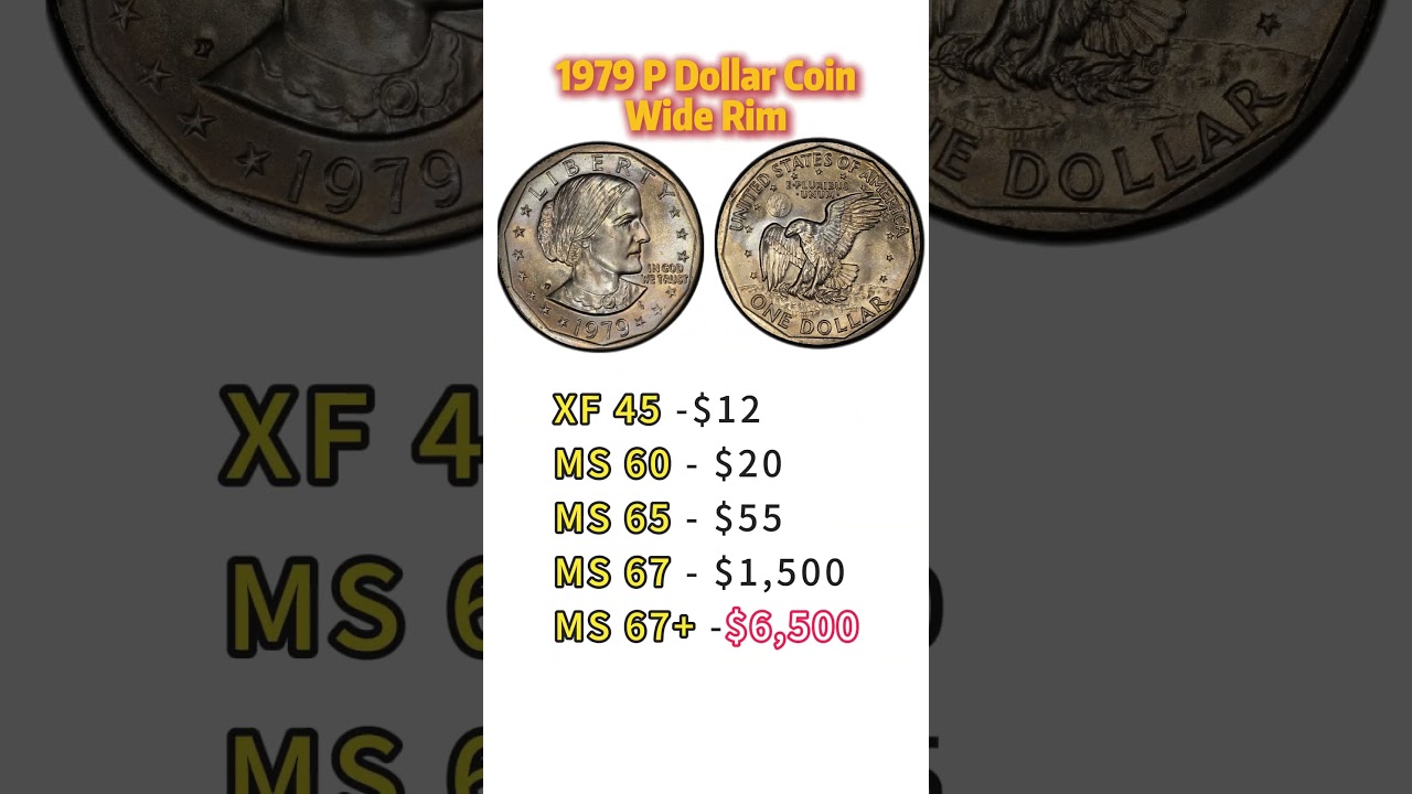 1979 Susan B Anthony Dollar Coin Value #coin #dollar #coincollecting #treasurehunt #coinvalue