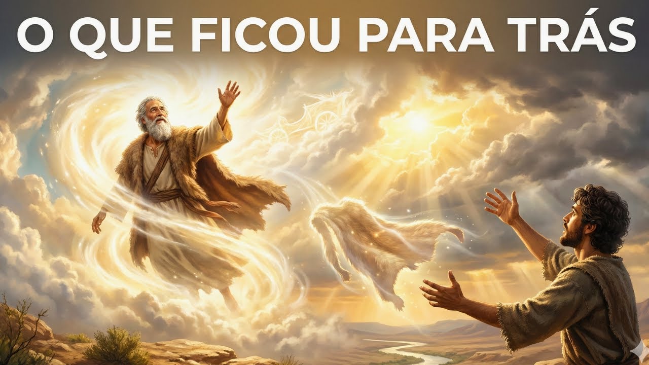 O que Elias viu ao subir aos céus — ALGO FICOU PARA TRÁS
