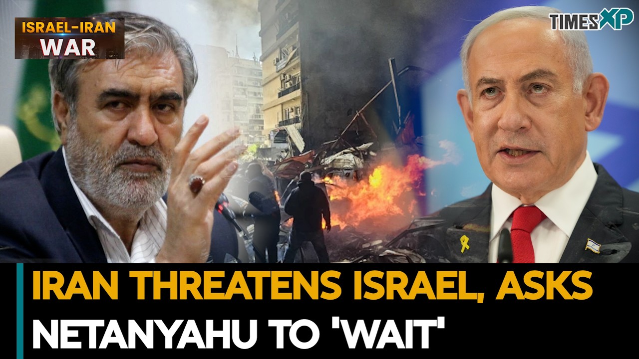 Iran Threatens Israel, Asks Netanyahu To 'WAIT' For Next Move| Iran-Israel-U.S. War