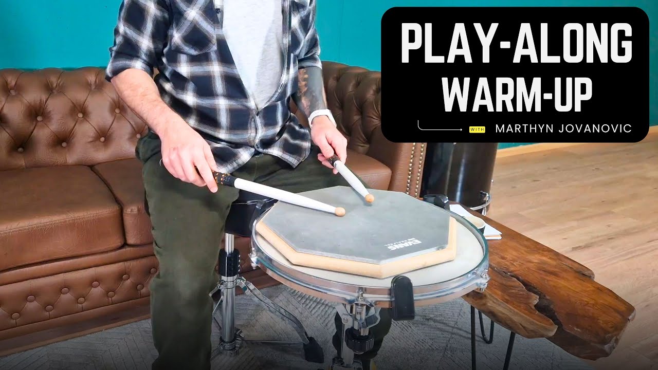 5 Minute Practice Pad Warm-Up (Beginner & Intermediate Drummers)
