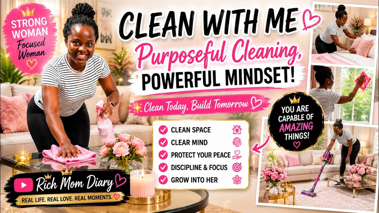 Clean With Me | Real Life Home Cleaning Motivation 🧽