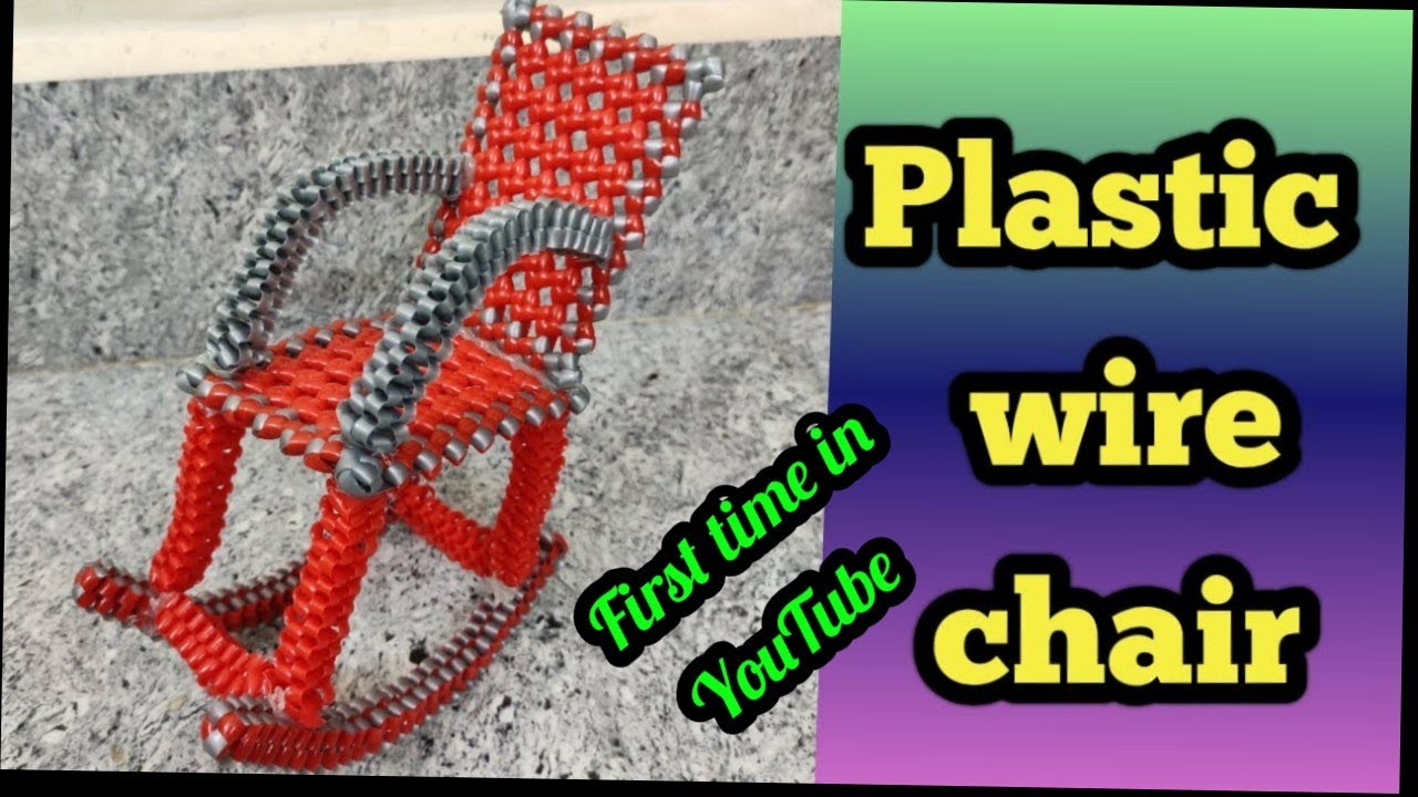 Plastic wire chair making in tamil / Plastic wire chair...