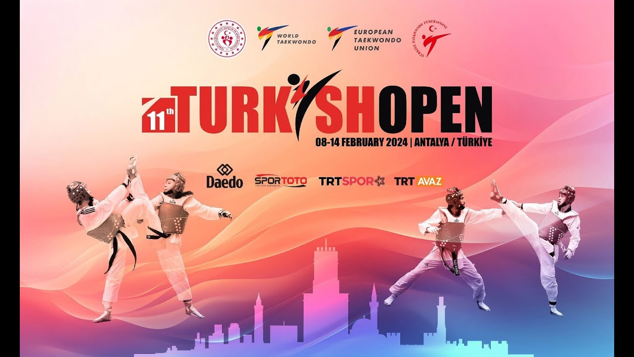 11th TURKISH OPEN POOMSAE 08 FEBRUARY 2024 -3 COURT
