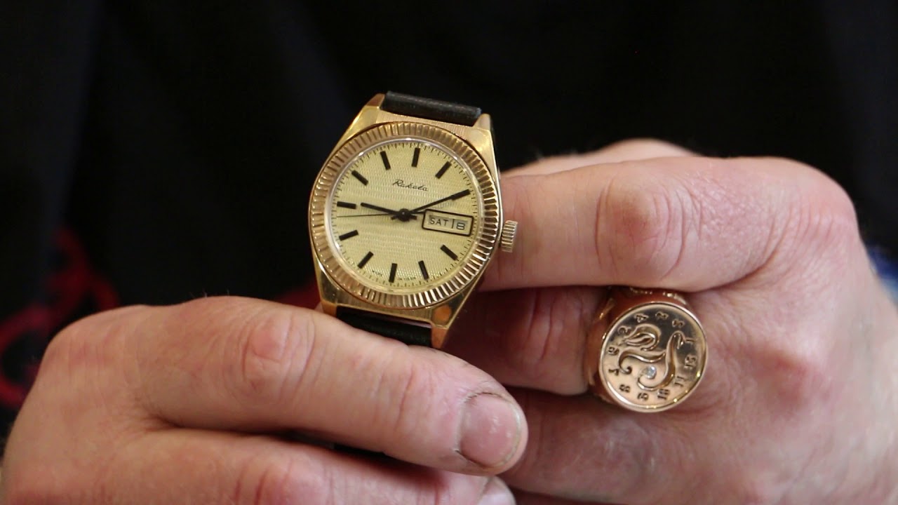 Александр Бродниковский - часы Ракета телевизор, города, Ролекс (часть 1)