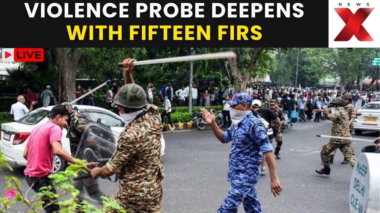 CJP Protest Violence LIVE: 15 FIRs Registered as Investigation Deepens | Latest Update