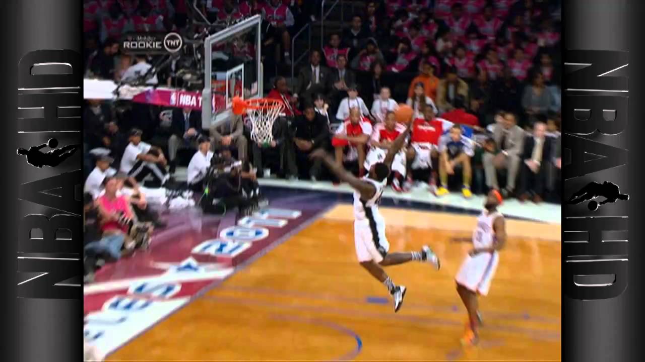 DeJuan Blair's off the backboard slam