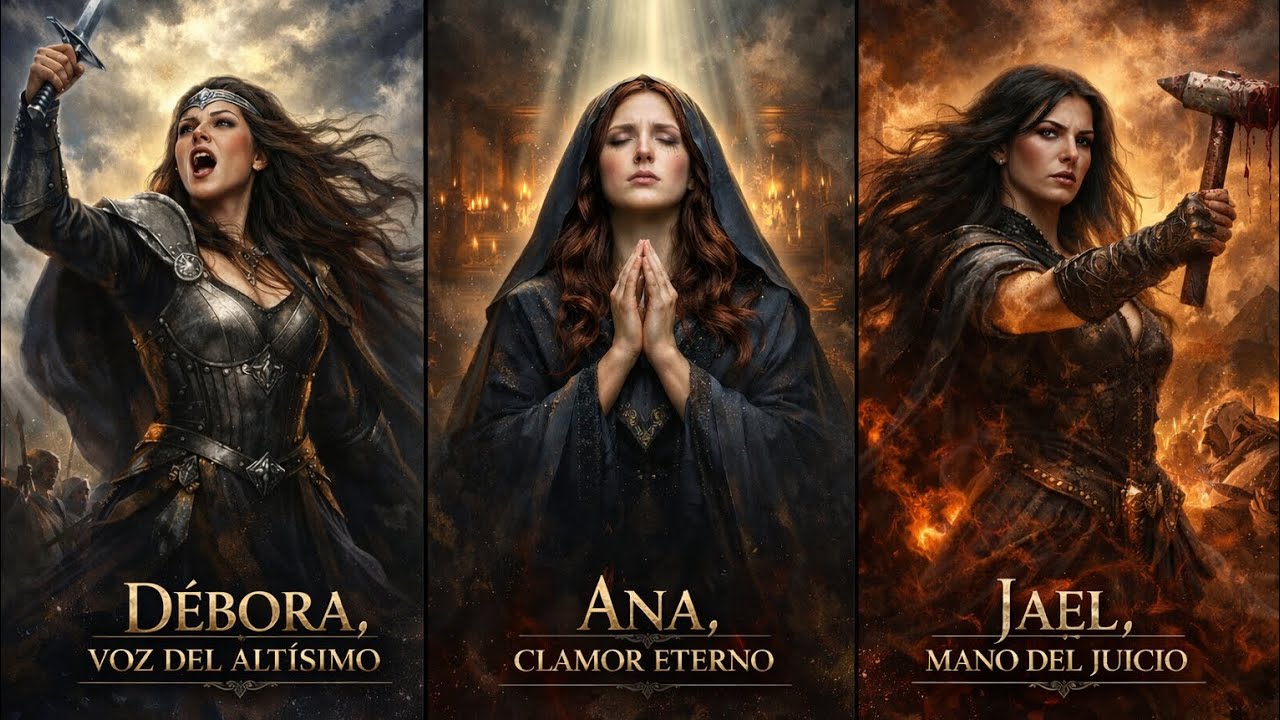 Debora Voz del Altísimo | Ana Clamor Eterno | Jael Mano del Juicio (METAL CRISTIANO 