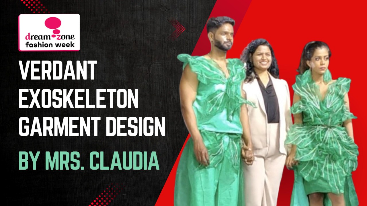 Verdant Exoskeleton Garment Design - DreamZone Fashion Week | Designed by Mrs. Claudia