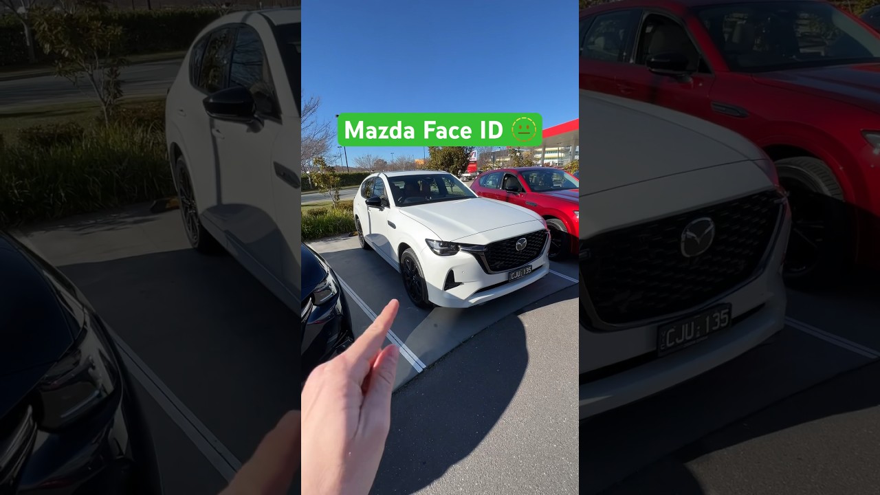Facial recognition on the Mazda CX-60
