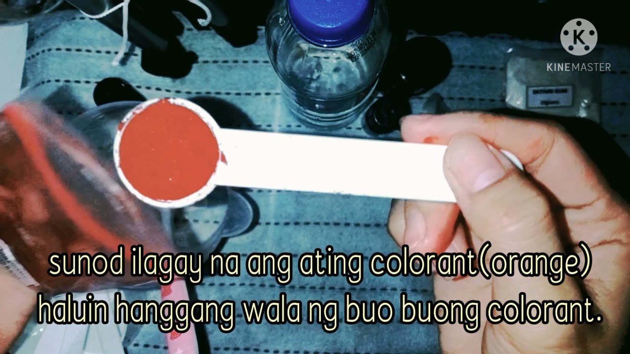 how to make gel liptint for business step by step.