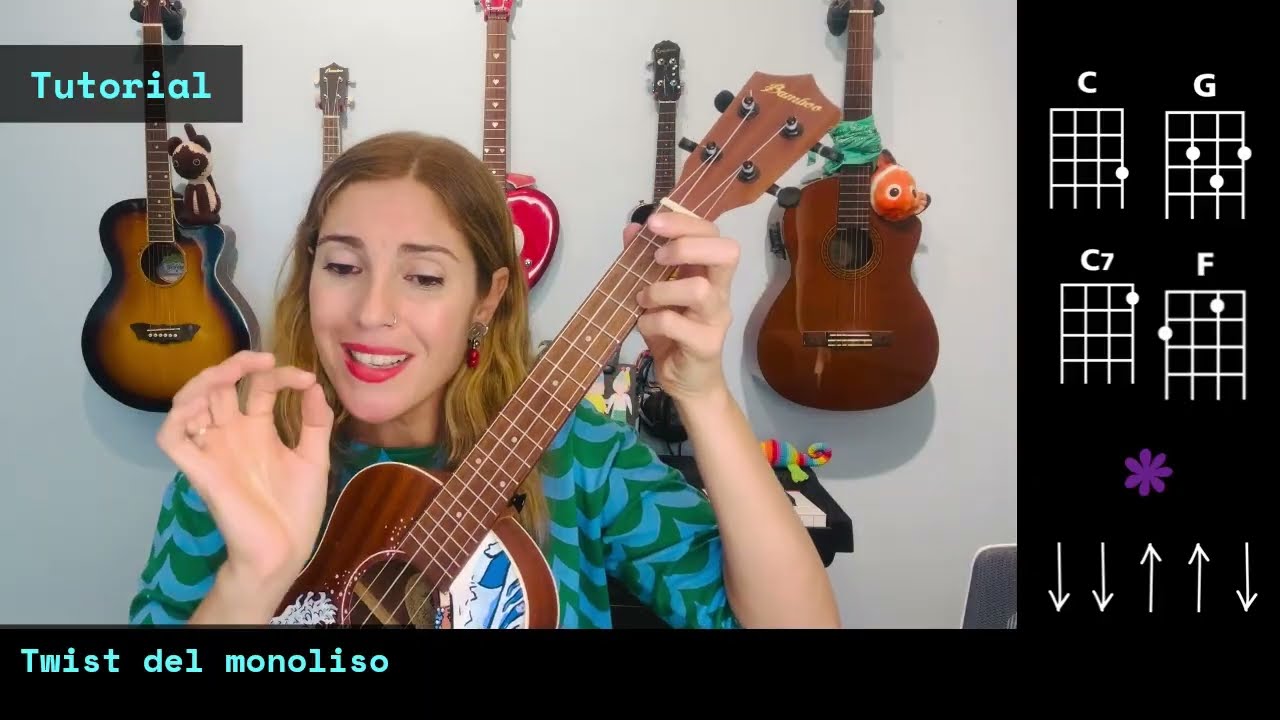 9. Twist del Monoliso - María Elena en Ukelele (canción y rasgueo)