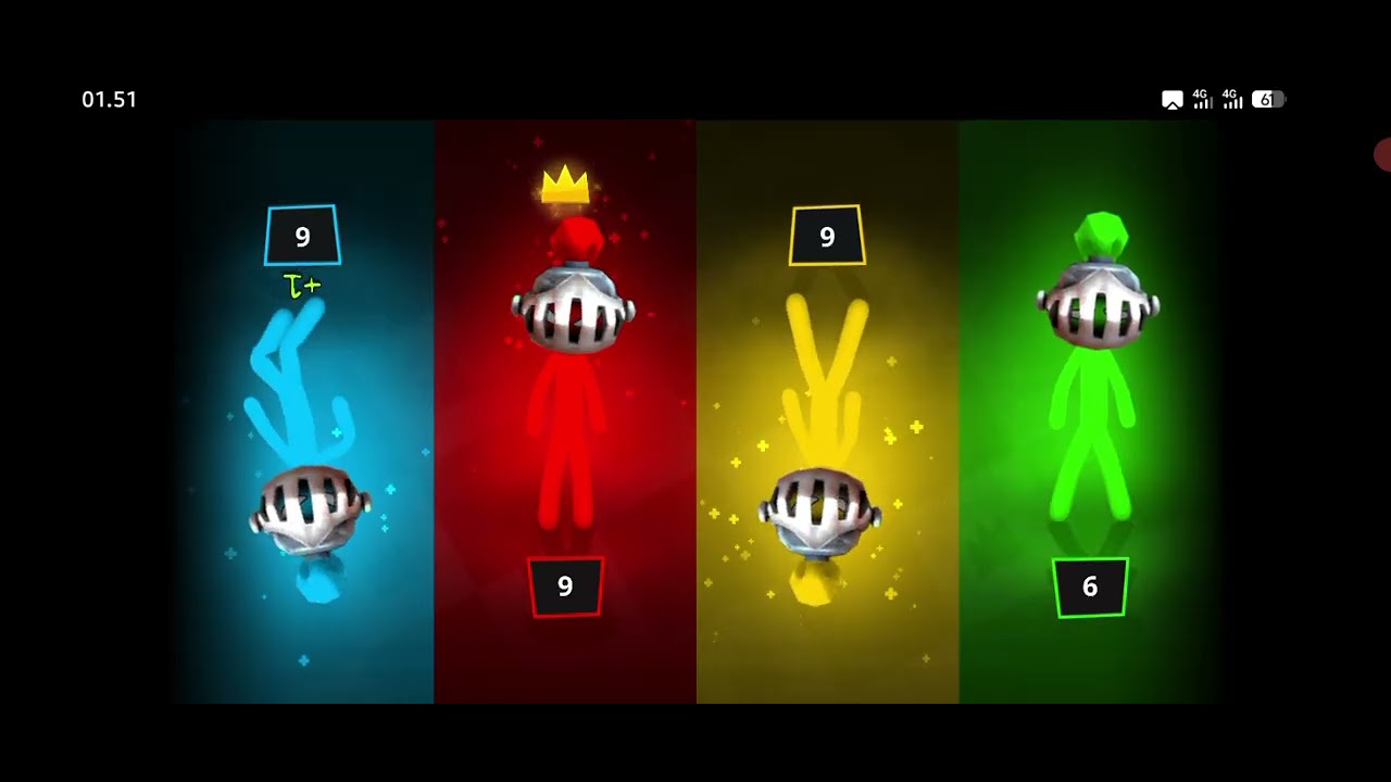 Stick man party Minigames 84 | Stickman party turnamen toro