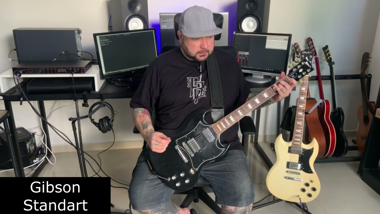 Comparação entre Guitarras SG - Gibson vs Condor