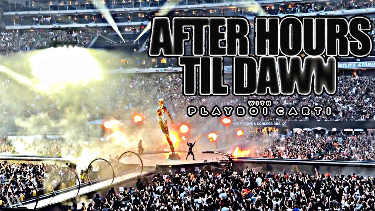 Playboi Carti - LIVE @ MetLife Stadium - After Hours Til Dawn Tour 2025 (BEST FOOTAGE)