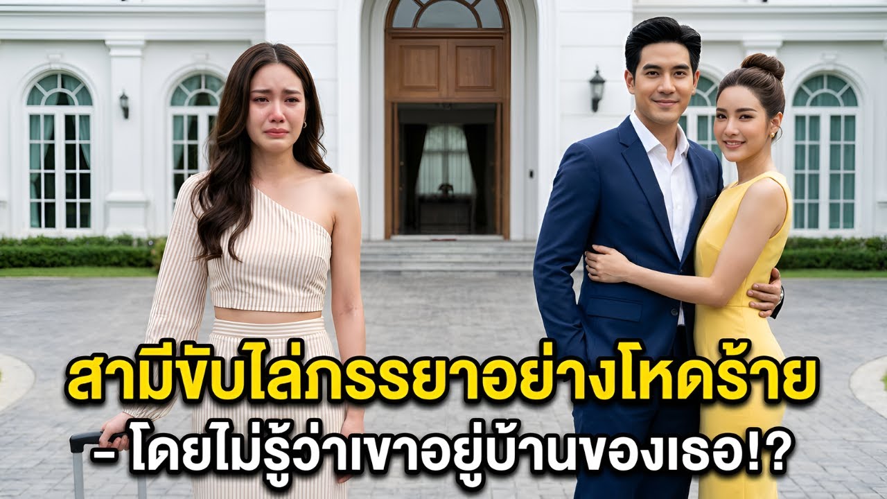 มหาเศรษฐีไล่เมียออกจากคฤหาสน์—ไม่รู้ว่าบ้านและที่ดินเป็นชื่อเธอ! |สามีดูถูกเมีย