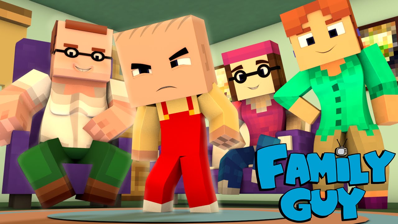Minecraft - WHO'S YOUR DADDY? - O BEBÊ TARADO!  ( Family Guy )