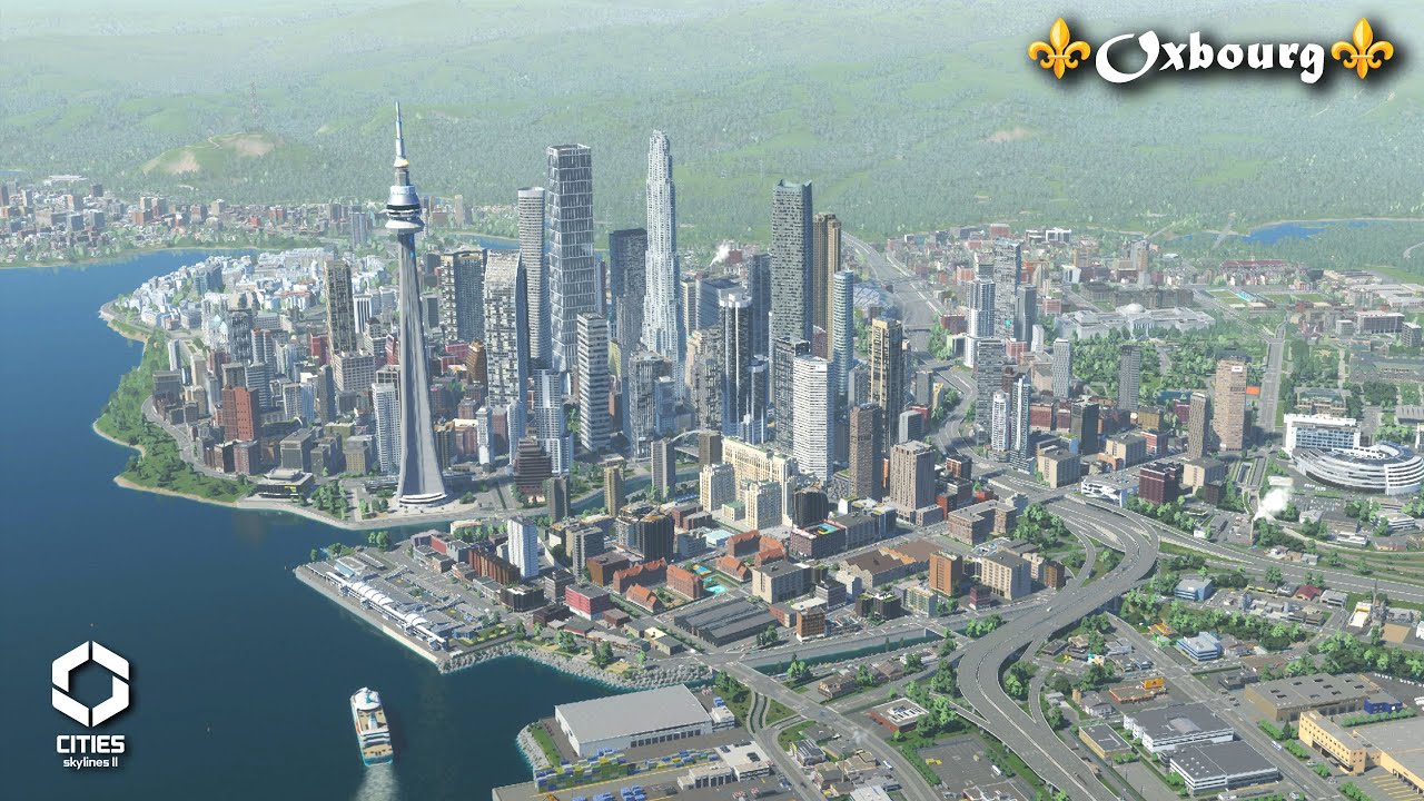 Solving High Unemployment by Building the BEST Downtown | Cities Skylines 2