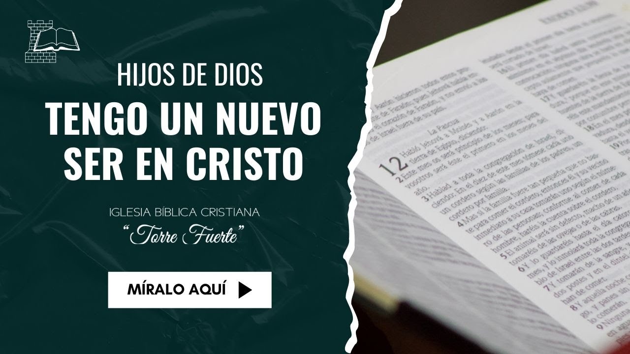 TENGO UN NUEVO SER EN CRISTO