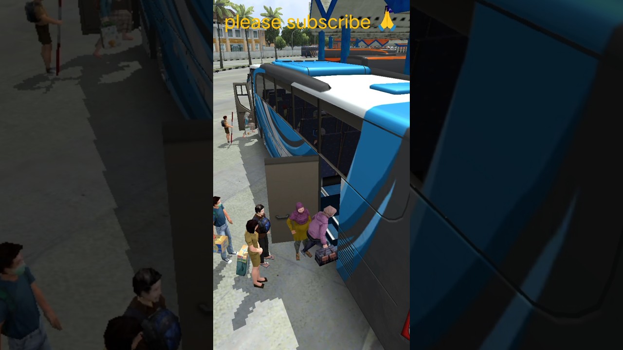 Indian Bus Simulator 🚍 | Passenger Pickup & Drop Gameplay | Realistic Bus Driving 
