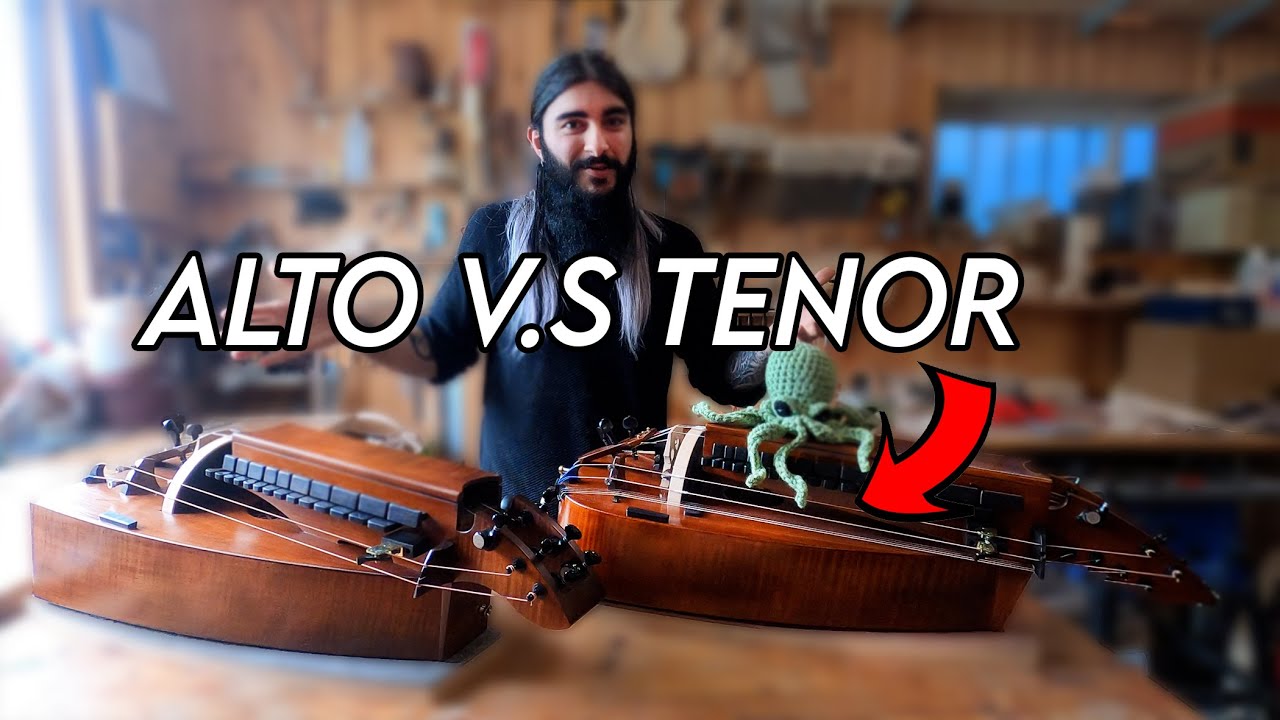 The differences between Tenor & Alto Hurdy Gurdy
