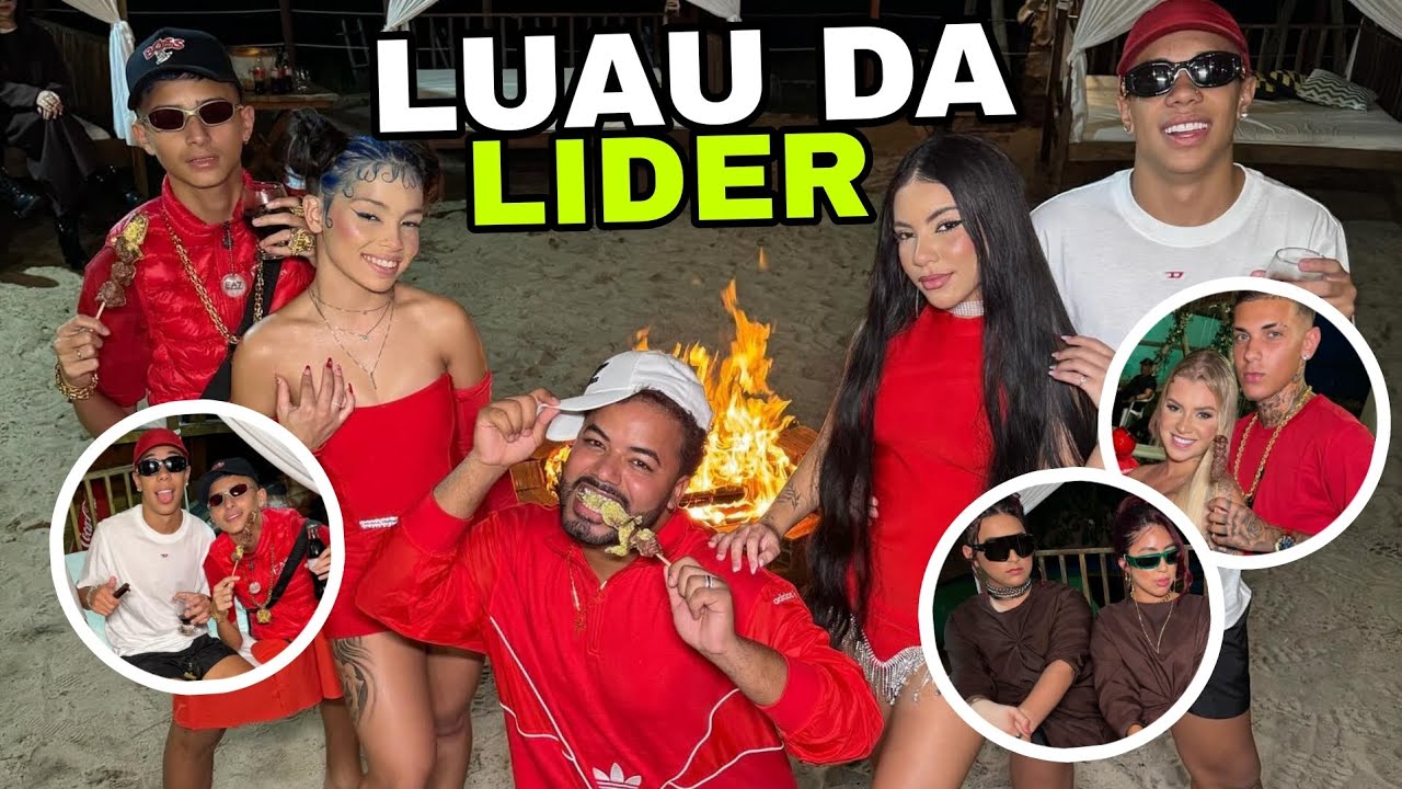🔥 LUAU DE VERMELHO DA LIDER DANINHA | KAMYLINHA COM GABB | HYTALO SANTOS COM EURO | MC TATO