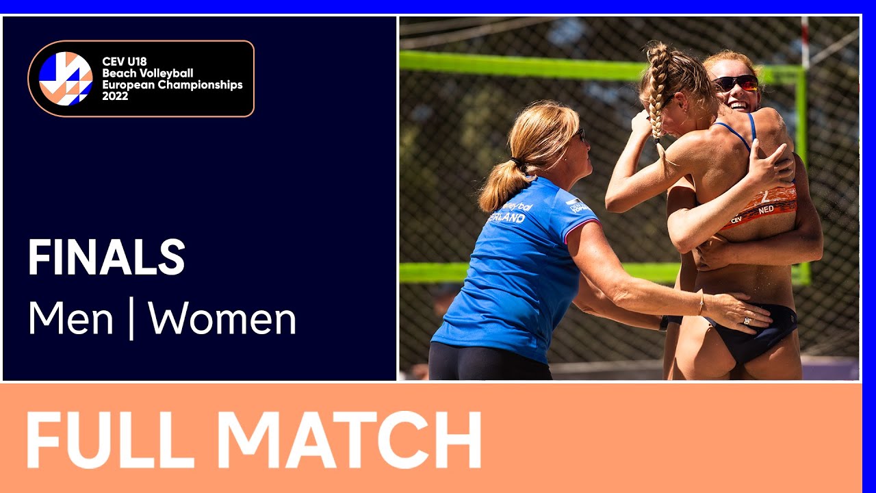 Full Match | CEV U18 Beach Volleyball European Championships | Finals