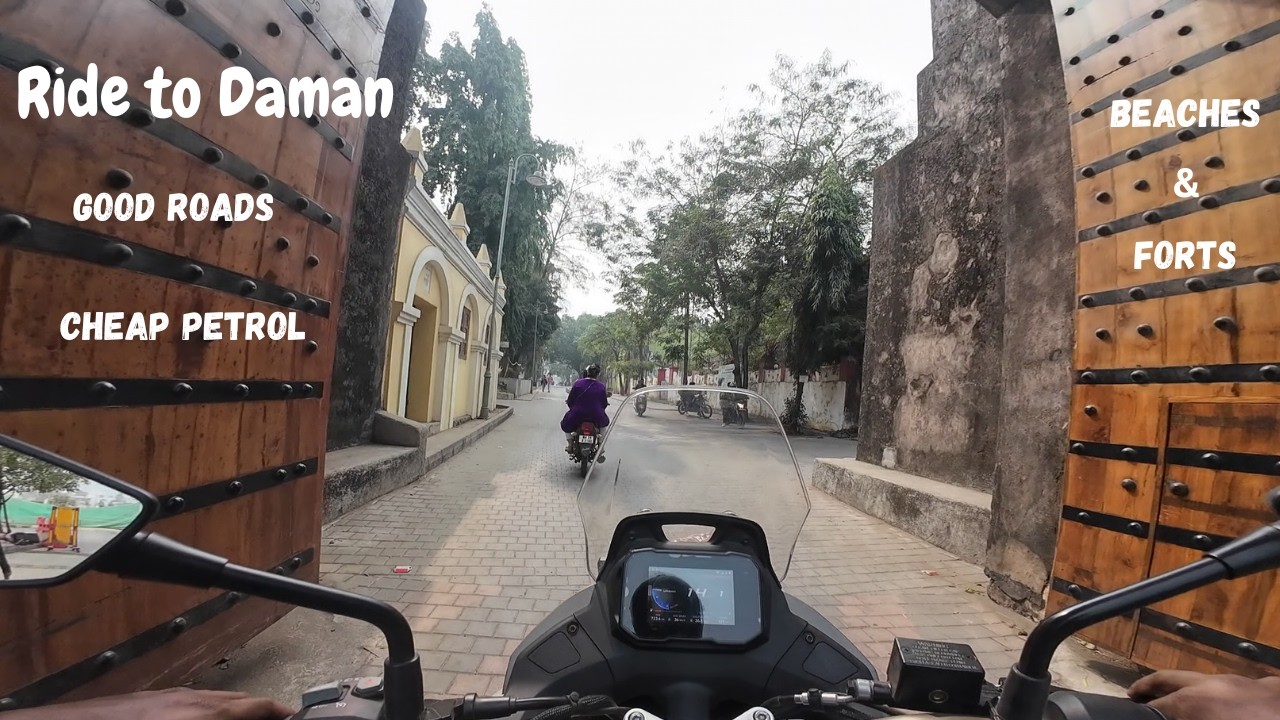 Thane to Daman on New Apache RTX 300 | Fort and Beaches