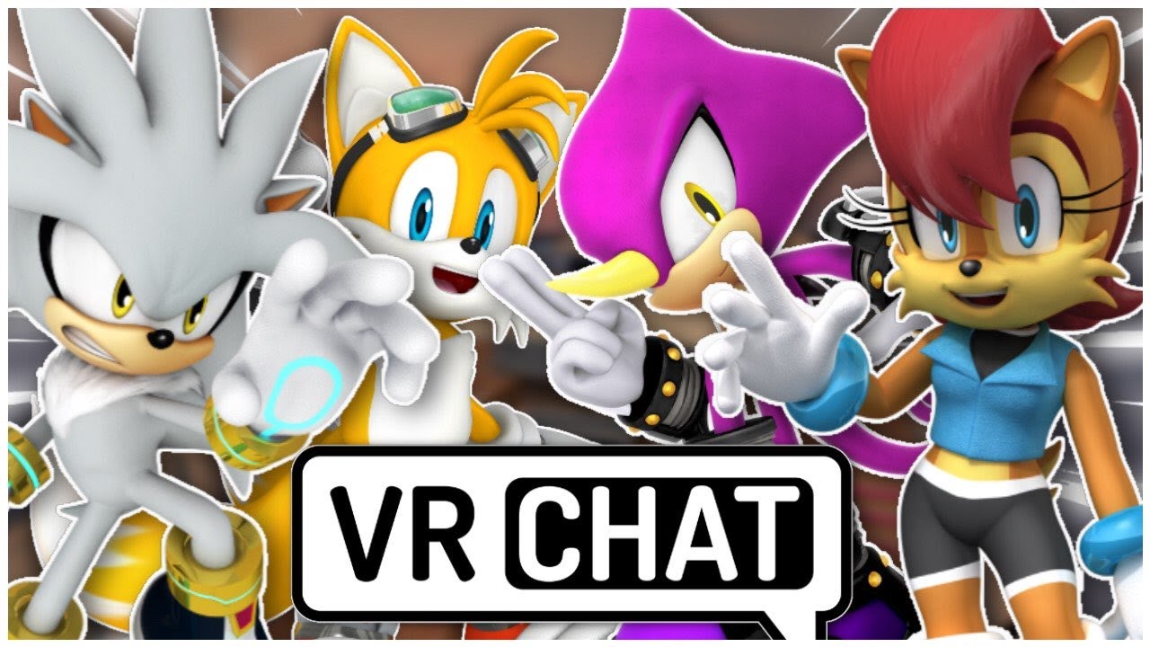 Silver, Tails, Espio & Sally Play Hide & Seek (VR Chat)