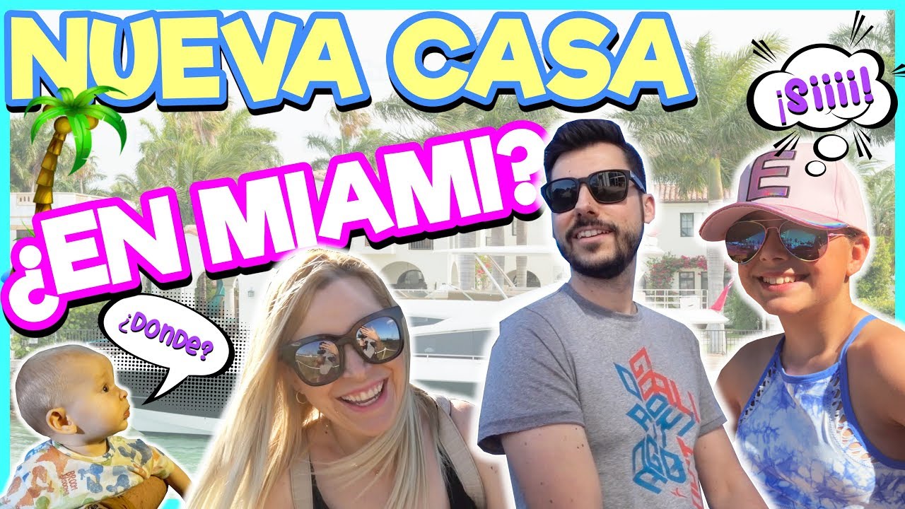 🙊¿Nos COMPRAMOS una CASA en MIAMI? 🇺🇸+ TOUR por SUPERMERCADO en USA | Familia Carameluchi 👨‍👩‍👧‍👦